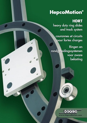 HepcoMotion HDRT heavy duty ring slides and track system