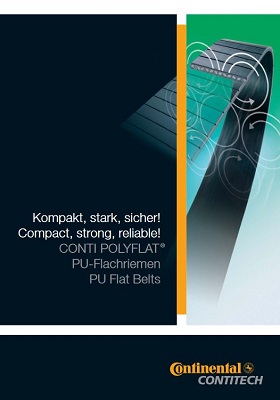 Continental Contitech Polyflat Flat belts